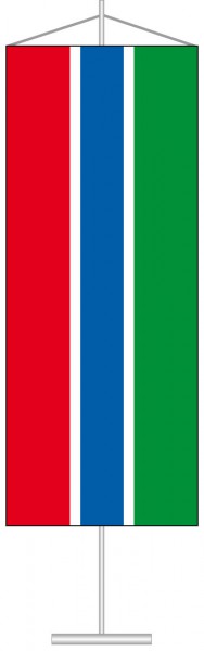 Gambia als Tischbanner
