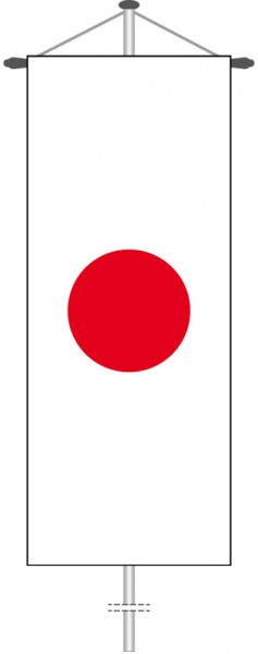 Japan als Bannerfahne