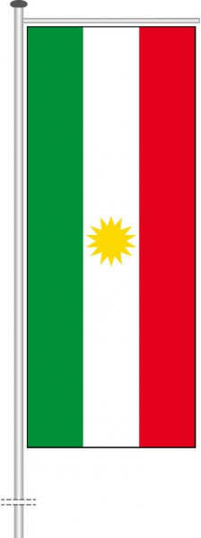 Kurdistan als Auslegerfahne