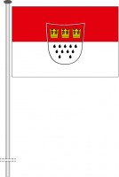 versch.Größen bis 40cm Flagge / Fahne Köln robuster Stoff Versandkostenfrei 