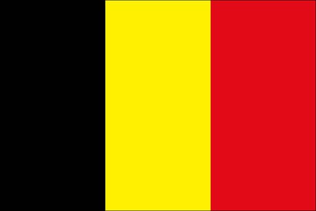 Belgien als Fanfahne
